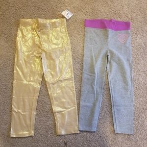 2 pairs of girls pants